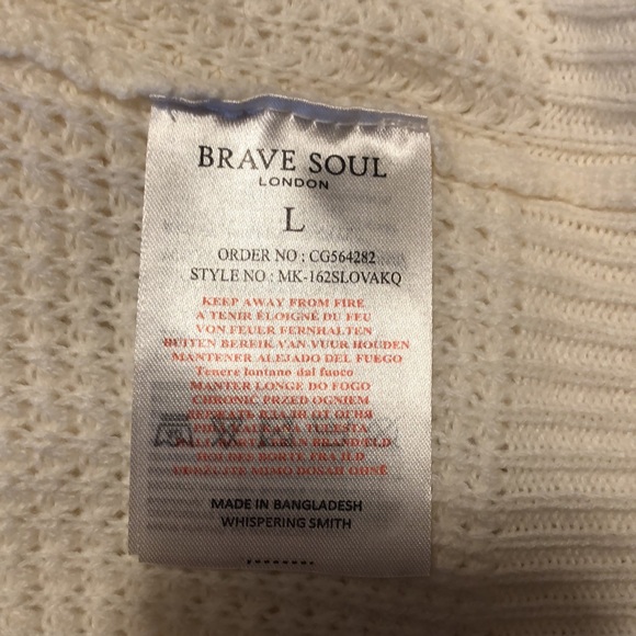 Mens brave soul sweater - Picture 4 of 10